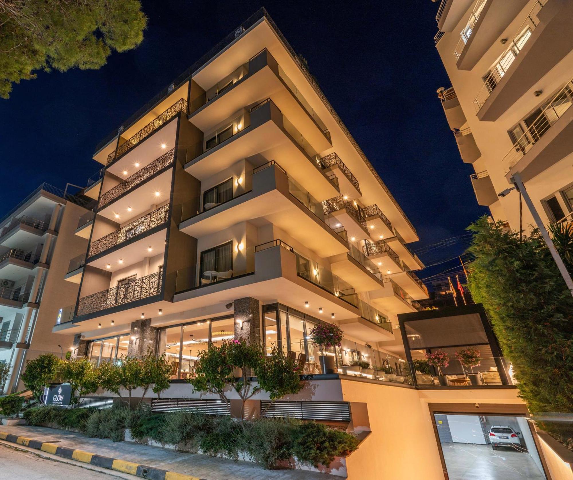 Glow Boutique Hotel & Suites Sarandë Eksteriør bilde